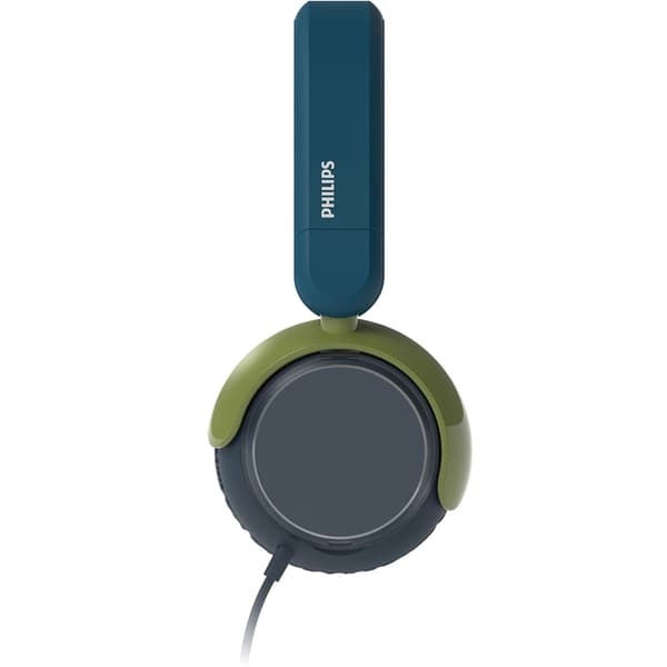 PHILIPS On-Ear Hörlurar Barn Volymbegränsning 85dB Kabel - Blågrön kristall Blå