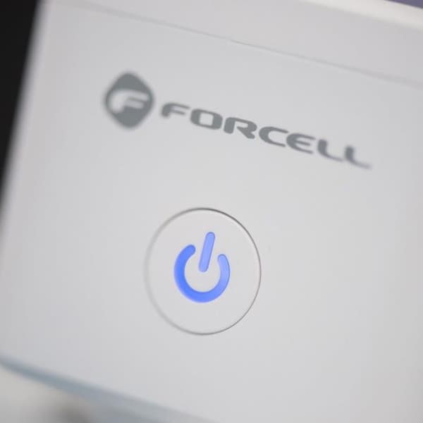 Forcell Smart Plug 230V med WiFi Stöd för Tuya/Amazon Alexa Vit