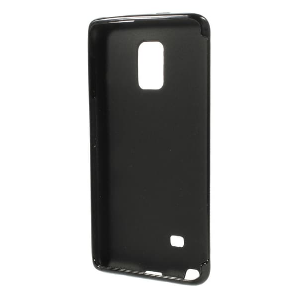 Flexicase Etui til Samsung Galaxy Note Edge (X-Line Sort) Black