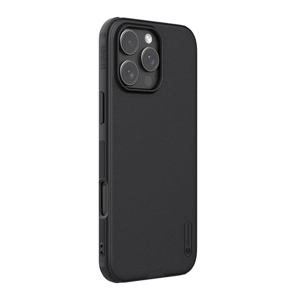 Nillkin Telefontaske til iPhone 16 Pro Super Frosted Shield Pro - Sort Black