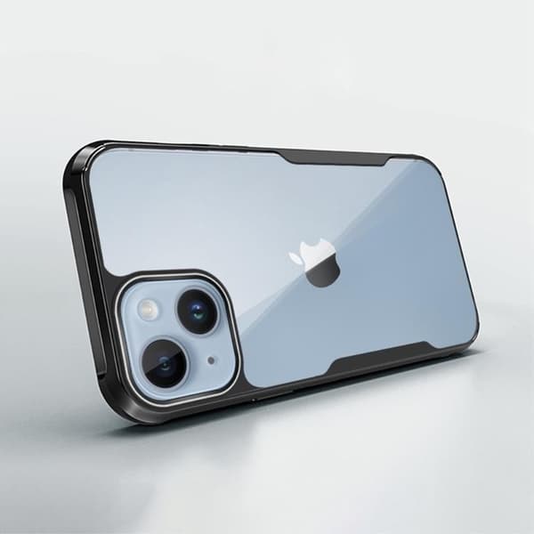 Rzants iPhone 14 Cover Acrylic Drop-proof - Sort Svart