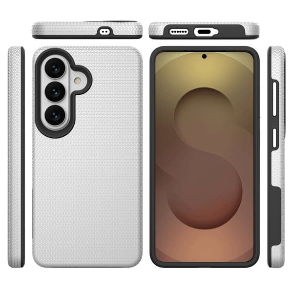 Mobilskal för Samsung Galaxy S26 Plus TPU + PC Anti-Drop - Silver