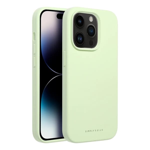 Telefontaske til iPhone 16e Cloud Skin - Lysegrøn Grön