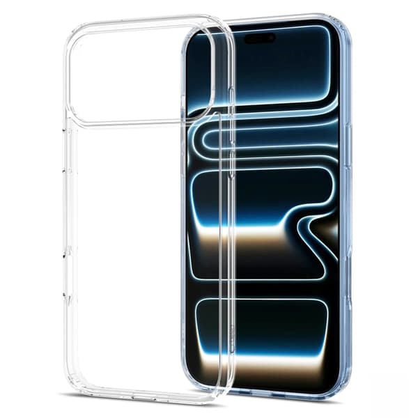 Tech-Protect Mobilskal För iPhone 18 Pro Flexair Hybrid - Clear Transparent