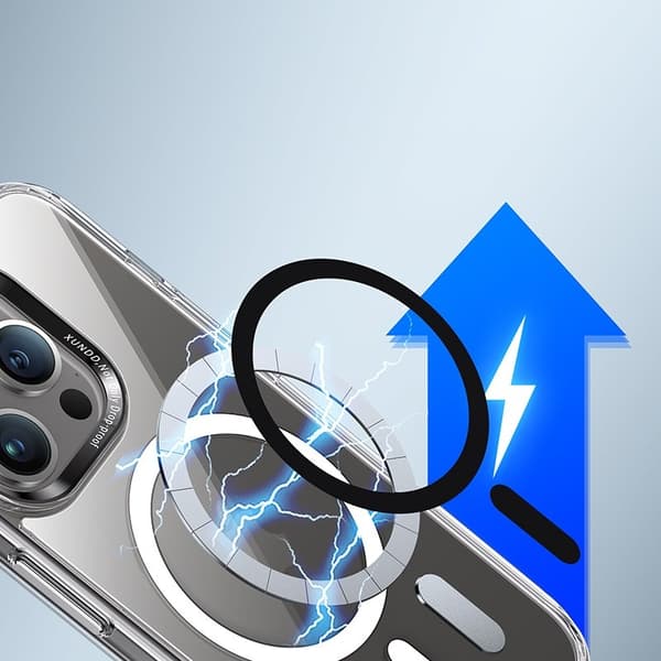 XUNDD Wisely Series Mobilskal till iPhone 15 Pro Max MagSafe - Blå