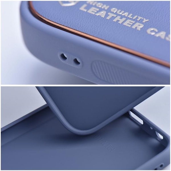 Galaxy A35 5G Mobilskal Läder - Blå