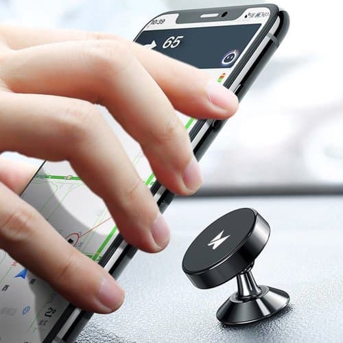 Wozinsky Universal Magnetisk Biltelefonholder - Sort Black