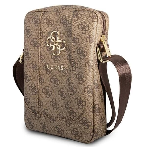 Guess Datorfodral 10" Big Metall Logo - Brun Brun