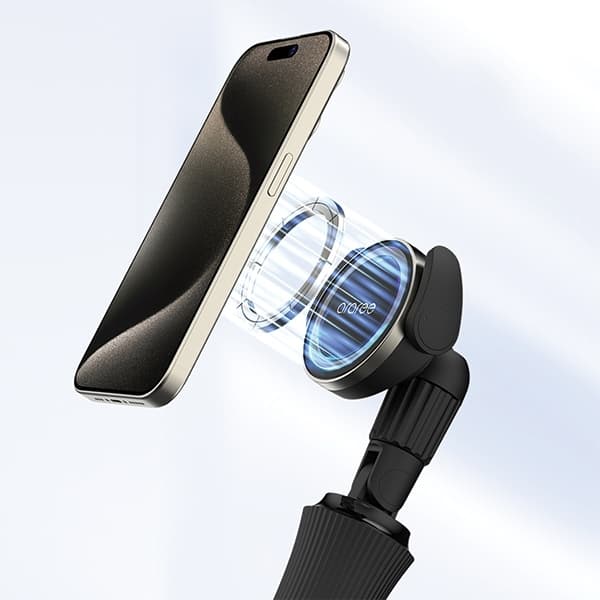Araree Selfiestick MagSafe Tripod Bluetooth Magfie Pod Pro - Svart Black