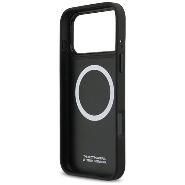BMW telefontaske til iPhone 17 Pro Max MagSafe M Shape Logo - Sort Svart