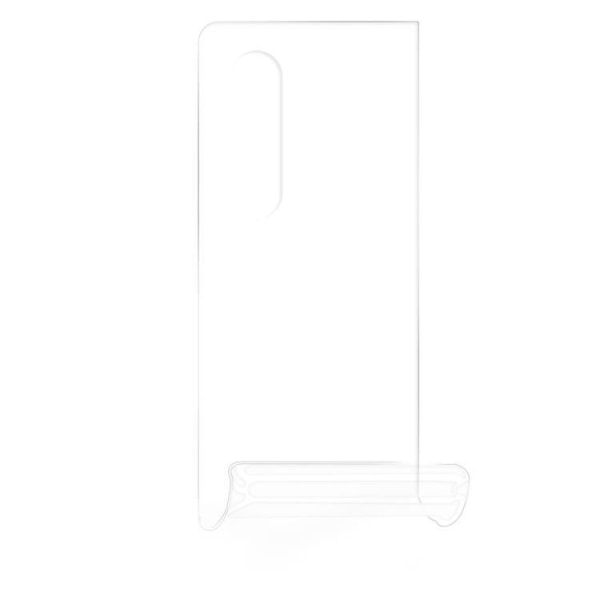 Galaxy Z Fold 4 Bagcover Blød TPU - Gennemsigtig