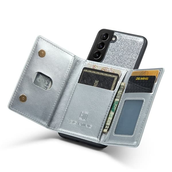 DG.MING M3 Mobilskal till Samsung Galaxy S21 FE 5G Silver