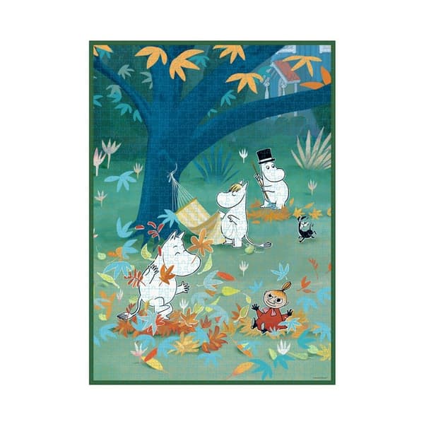 MOOMIN Puslespil 1000 Stk Kunstpuslespil I Skoven