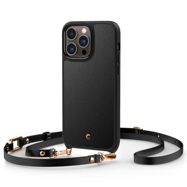 Spigen iPhone 14 Pro Magsafe Skal med Halsband Cyrill Charm - Sv