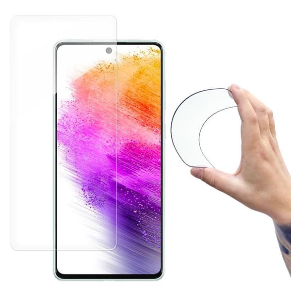 Wozinsky Galaxy A73 Härdat Glas Nano Flexi Hybrid Transparent