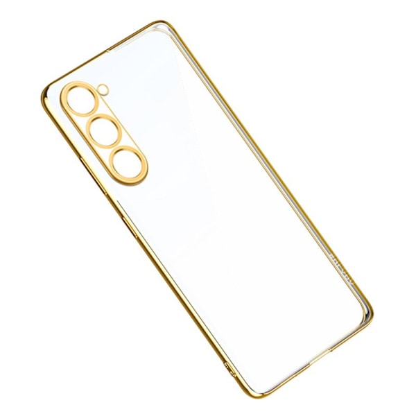 SULADA Electroplating Mobilskal för Galaxy S23, TPU, Guld