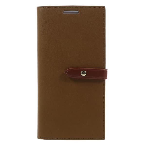 Mercury Romance Pungeetui til Samsung Galaxy S7 Edge - Brun Brown