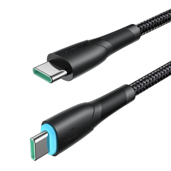 Joyroom Starry USB-C till USB-C kabel 60W 1m - Svart Svart