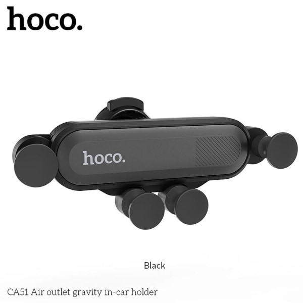 HOCO Mobilholder Luftudtag gravity CA51 Sort