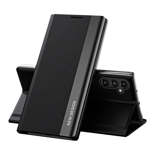 Galaxy A13 5G/A04s 4G Fodral Sleep Pro Flip - Svart Svart