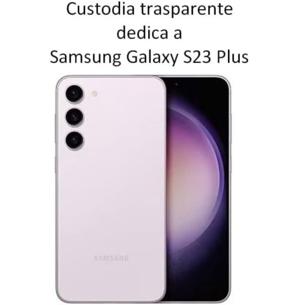 Galaxy S23 Plus Cover Ultra Slim 0,3 mm - Gennemsigtig