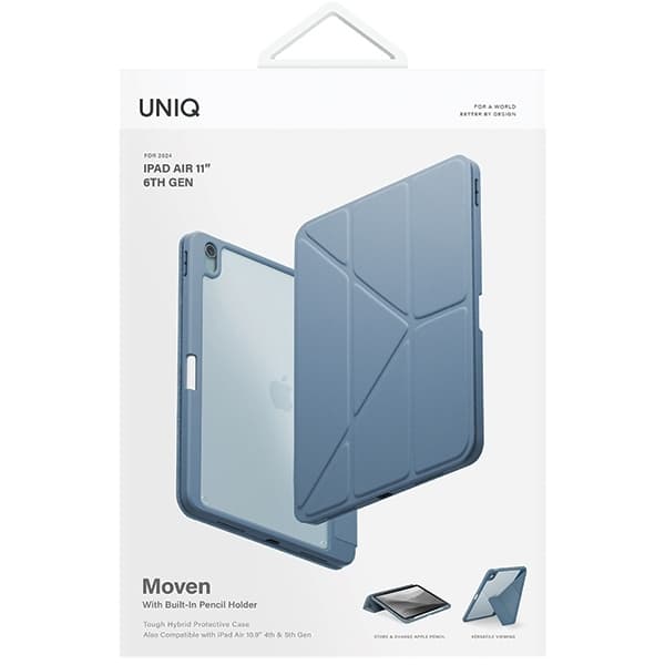 UNIQ iPad Air 11" (2024) Etui Moven - Blå