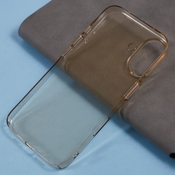 X-LEVEL Mobilskal till iPhone 16 Slim Hård PC Transparent Guld