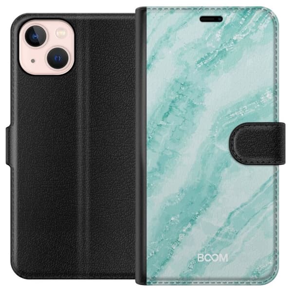 Pung Taske til Apple iPhone 13 med Mint Marble