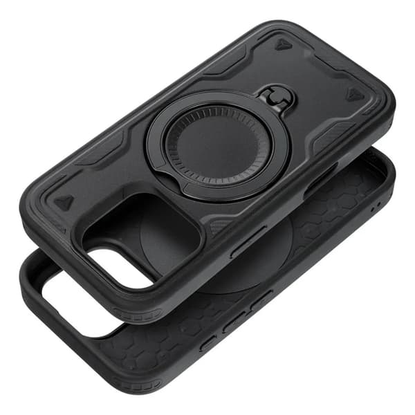 Telefontaske til iPhone 16 Plus Frost Armor - Sort Black