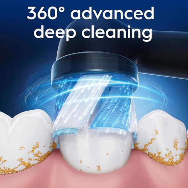 Oral B Børstehoved iO Ultimate Clean 6stk - Sort Svart