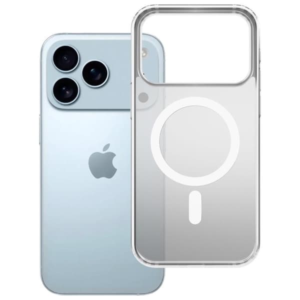 3MK Mobilskal till iPhone 17 Pro Max MagSafe Frosty - Vit Vit