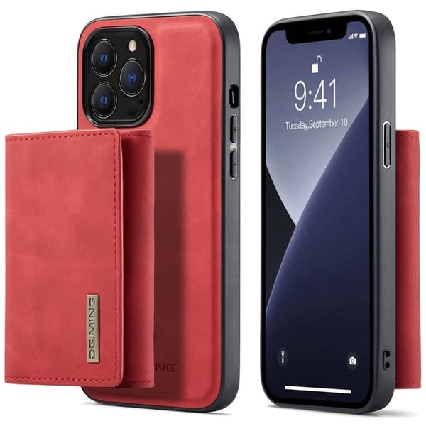 DG.MING M1 Series Mobilskal till iPhone 15 Pro Magnetiskt Röd