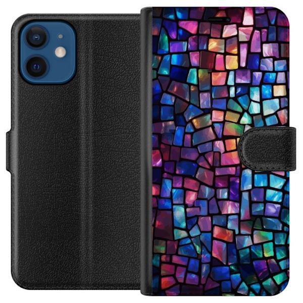 Plånboksfodral till Apple iPhone 12 mini med Disco