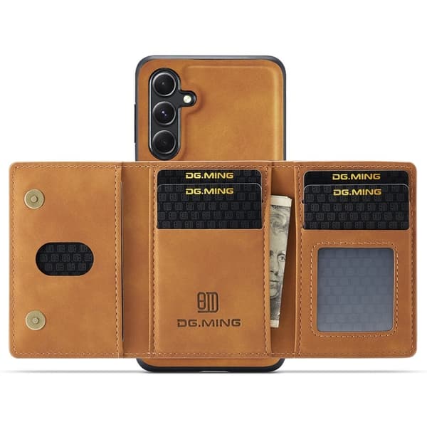 DG.MING M2 Series Mobilskal till Samsung Galaxy A35 5G Brun