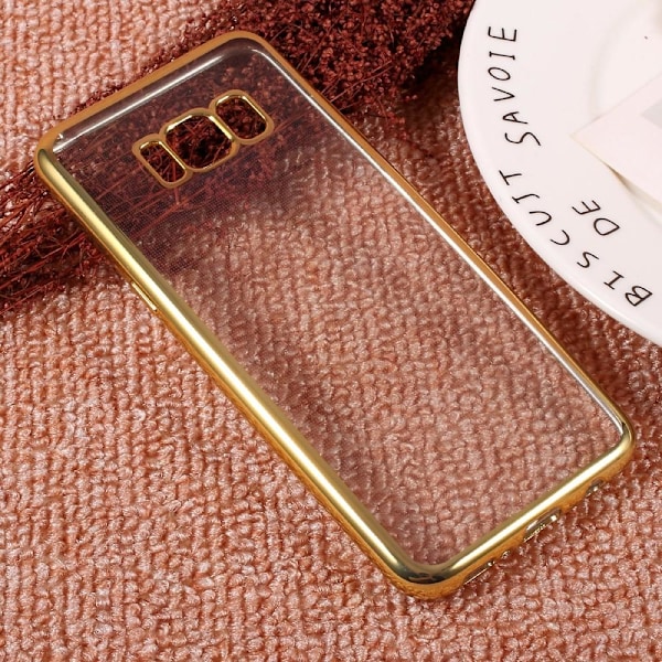 Gel Mobilskal till Samsung Galaxy S8 Plus - Guld Gul