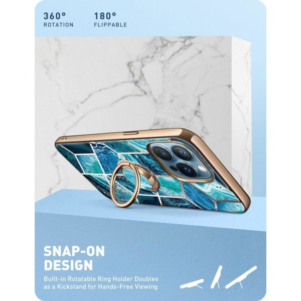 Supcase IBLSN Cosmo Snap iPhone 13 Pro Cover - Ocean Blue Blue