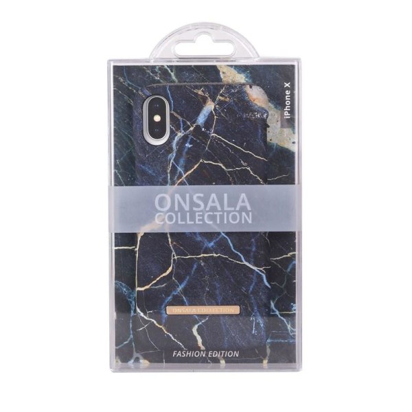 Onsala Collection mobilskal till iPhone XS / X - Black Galaxy Ma