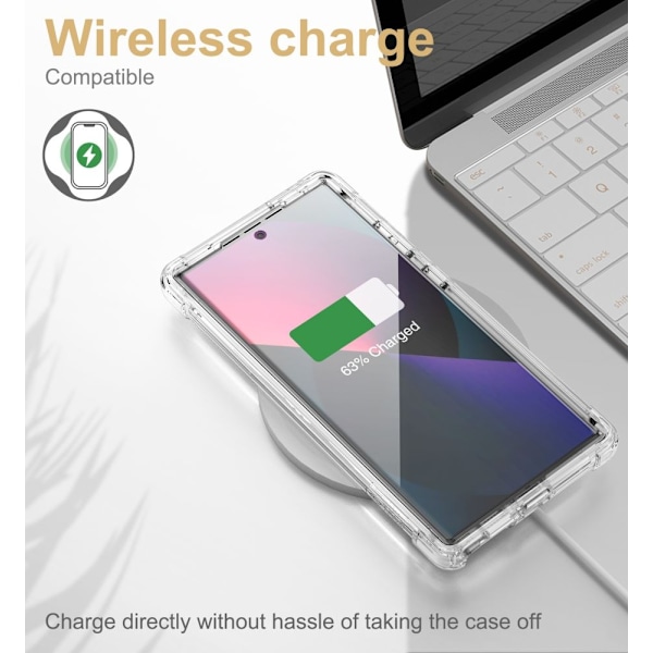 Tech-Protect Galaxy S23 Plus Kevlar Pro - Clear Transparent