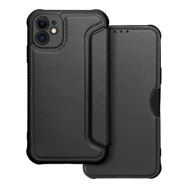 PIANO-kotelo iPhone 11:lle, musta Black