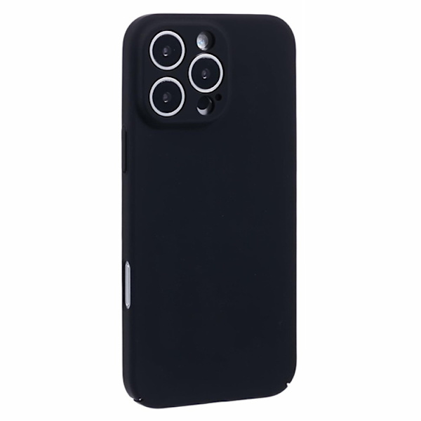 Mobilskal till iPhone 16 Pro Max Skin-Touch Rubberized PC - Svart Svart