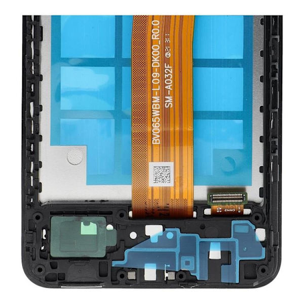 Galaxy A12 Skärm med LCD-display A127 FixCell OEM Svart
