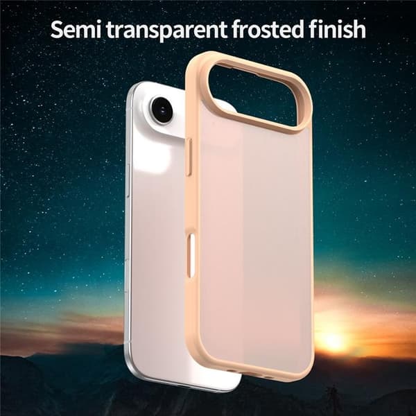 Mobilskal till iPhone Air Skin Touch Matte - Rosa Rosa