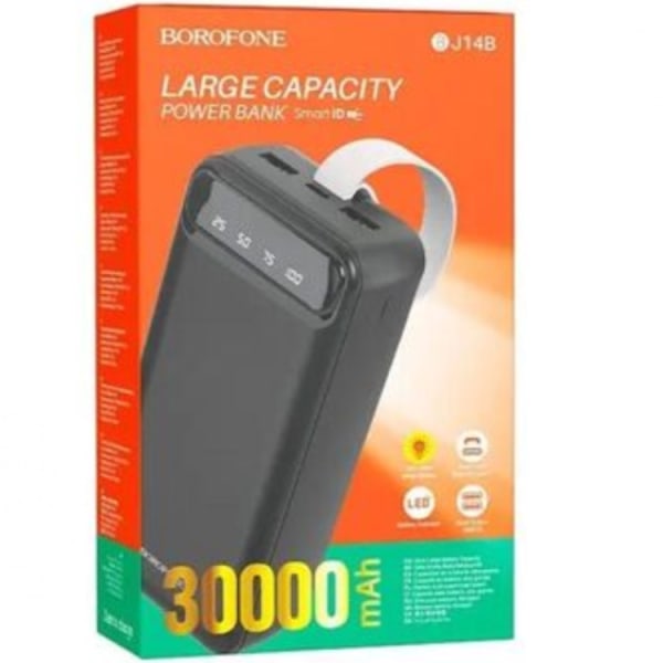 Borofone BJ14B Powerbank 30000mAh - musta