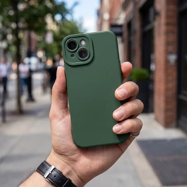 Mobilskal för iPhone 18 Pro Matt 2.0 - Mörkgrön Grön