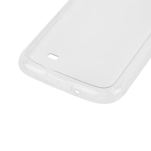 Boom Invisible -kuori Samsung Galaxy S4:lle - läpinäkyvä Transparent