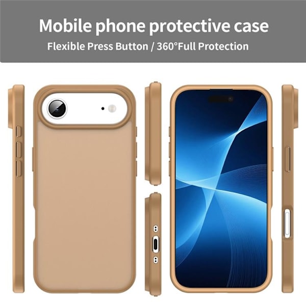 Mobilskal till iPhone Air Skin Touch Matte - Guld Guld