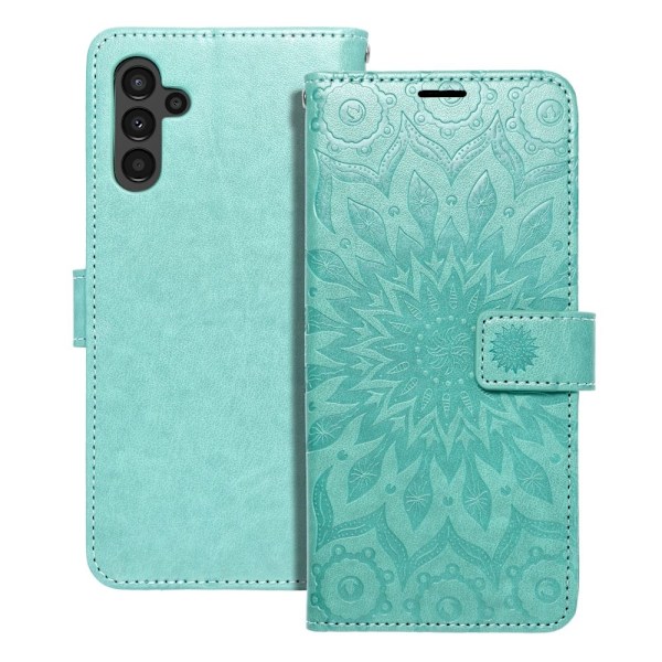 Forcell Galaxy A13 5G -kotelo Mezzo - Mandala vihreä Grön