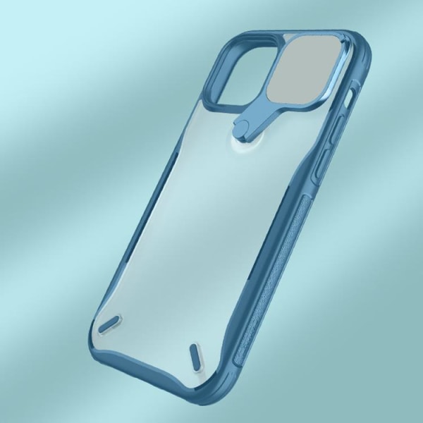 Nillkin Cyclops Foldbart Stand Cover iPhone 13 - Blå