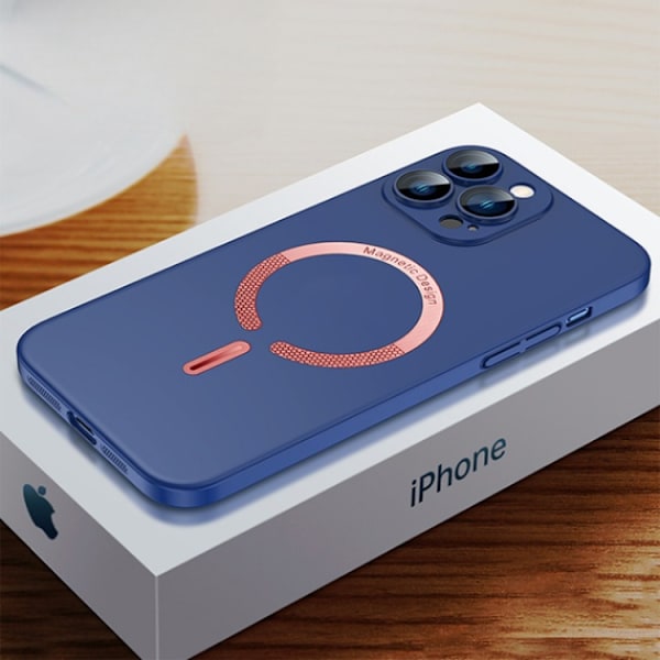 iPhone 14 Pro Max Skal Magsafe Ultra Thin - Navy