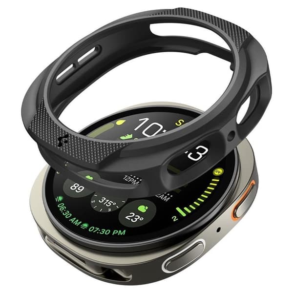 Spigen Galaxy Watch 8 (44mm) Etui Liquid Air - Sort Svart